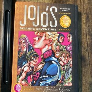 JoJo's Bizarre Adventure Part 5 Golden Wind Manga Book by Hirohiko Araki